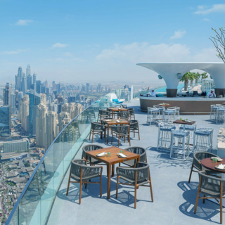 Affordable Rooftop Restaurants In Dubai